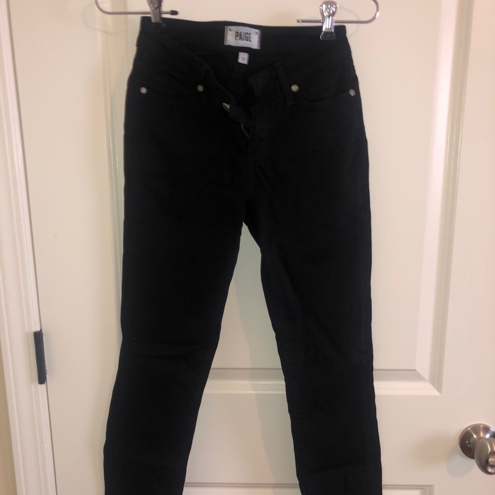 Page Denim Black Jeans